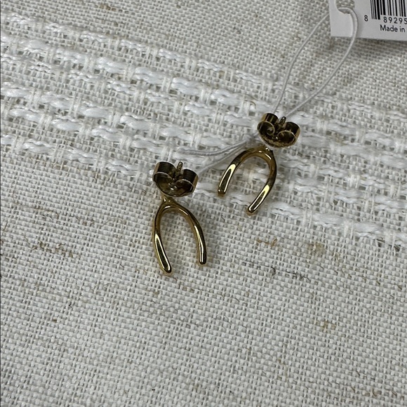 COACH WISHBONE EARRINGS STYLE NO. 54873 - Picture 3 of 3